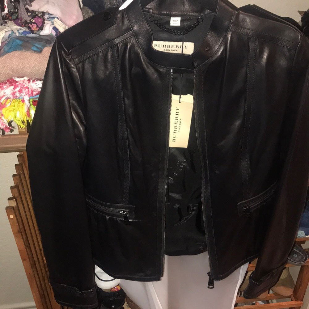 AUTHENTIC Burberry Lambskin jacket